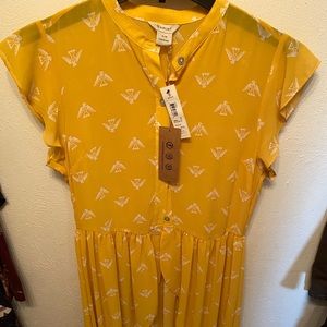 Adorable sheer spring top